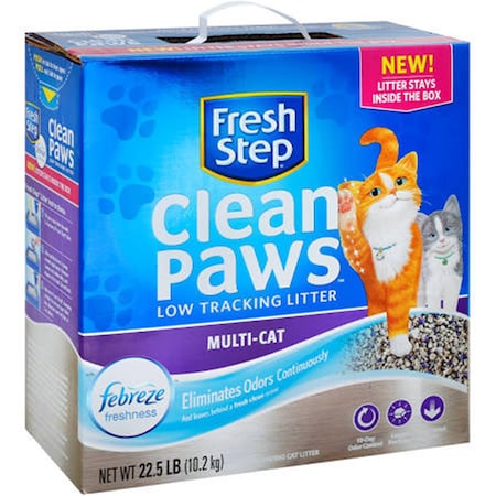 Ever Clean Febreze Freshness Fresh Step Clean Paws Cat Litter 261002